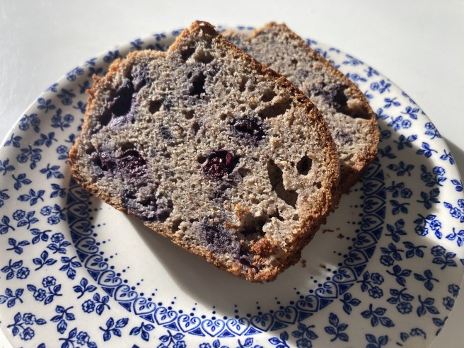 Banana Bread 🍌 aux myrtilles IG&nbsp;bas