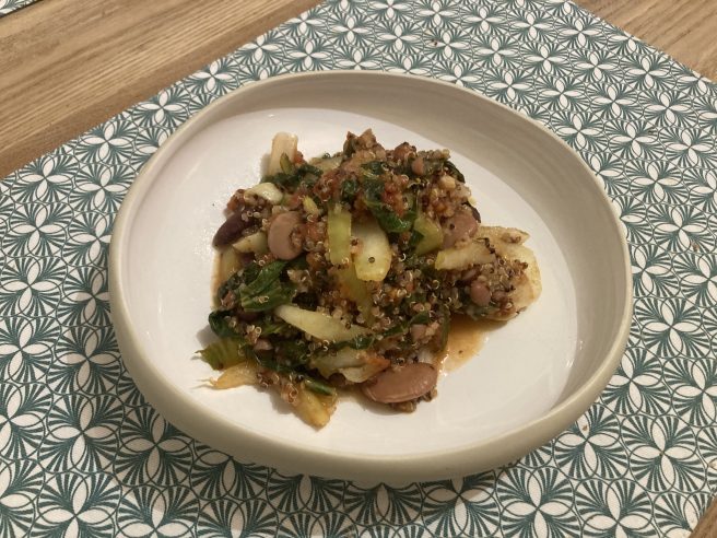 Quinoa réconfortant chou Pak Choï&nbsp;🥬🥬🥬