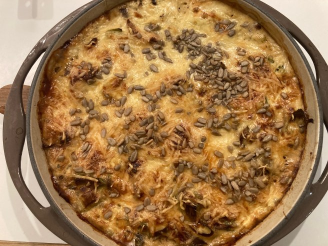 Quiche sans pâte aux&nbsp;poireaux